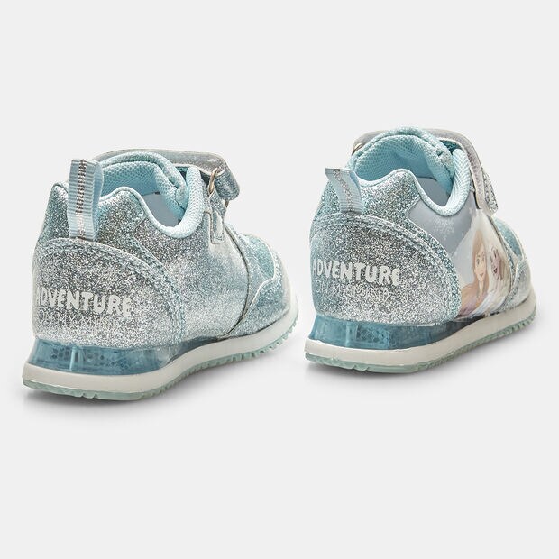 Sneakers de ni&ntilde;a frozen con brillantitos, Azul