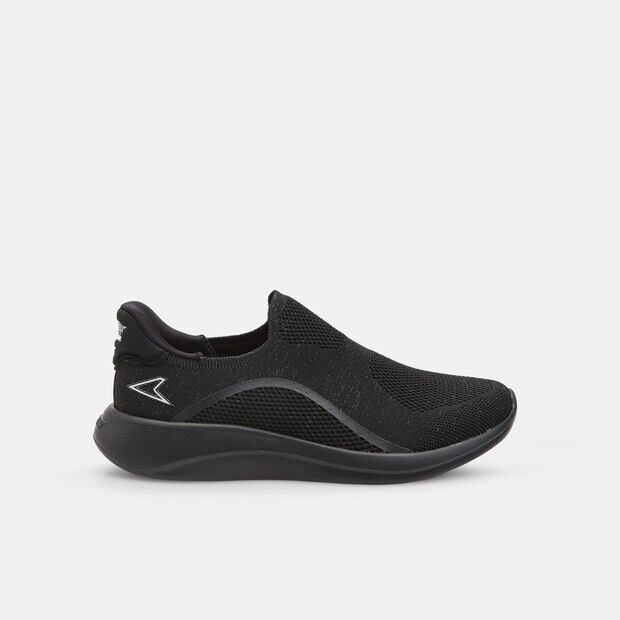 Zapatillas slip on para mujer Power, Negro