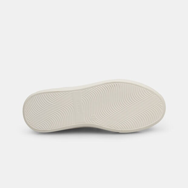 Sneakers de mujer con con aplicaciones de joya , Blanco