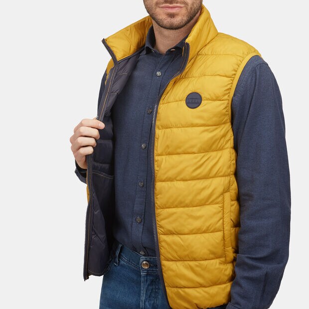 Chaleco para hombre, Amarillo