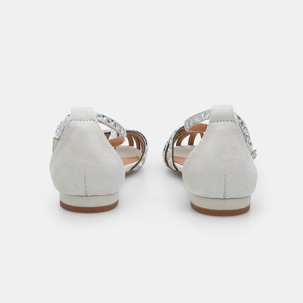 Sandalias para mujer, Plateado