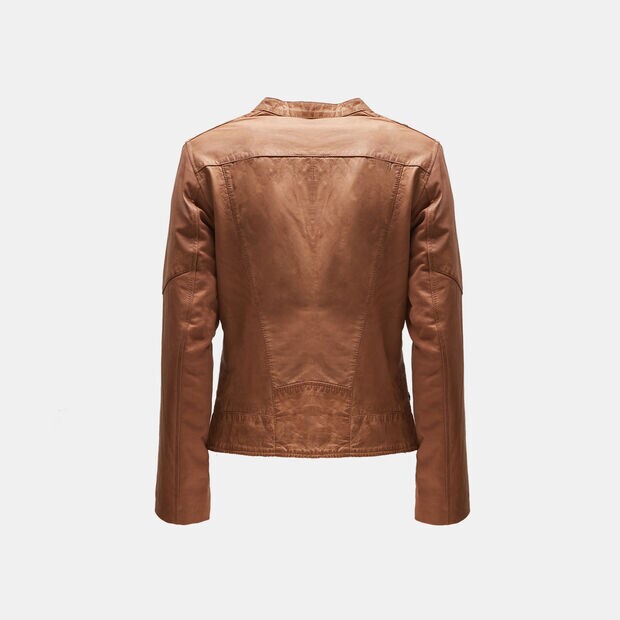 Chaqueta de cuero para mujer, Piel