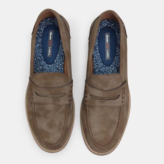 Mocasines de hombre Bata Red Label , Marr&oacute;n