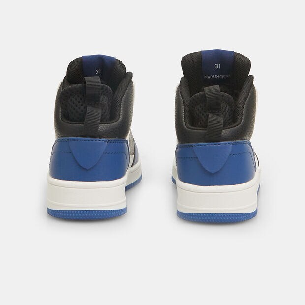 Zapatillas altas para ni&ntilde;os, Azul