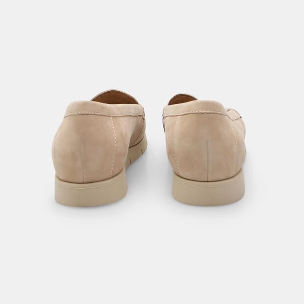 Slip on de gamuza BATA para Mujer, Beige