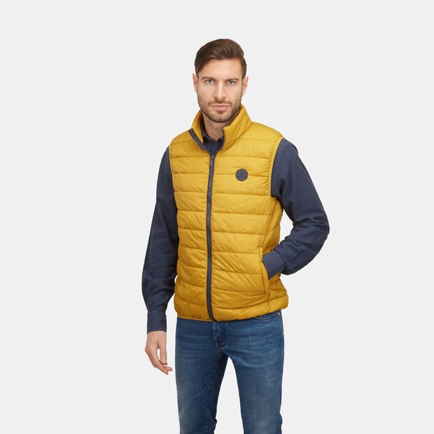 Chaleco para hombre, Amarillo