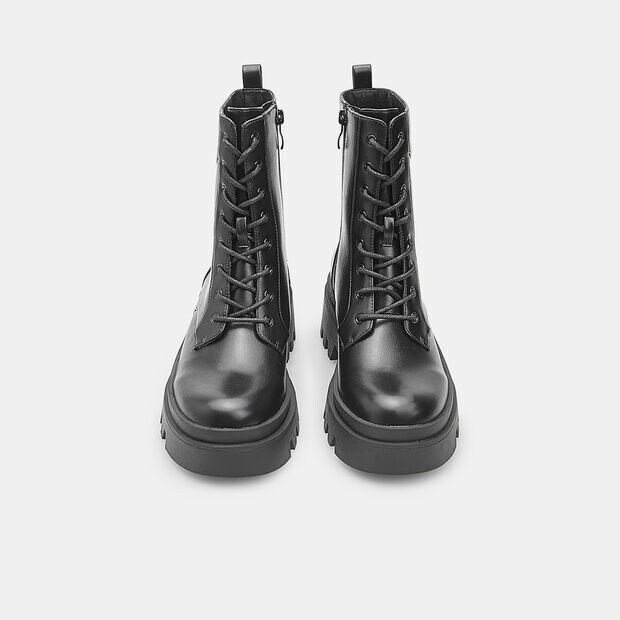 Botas militares de mujer con suela track Bata, 
