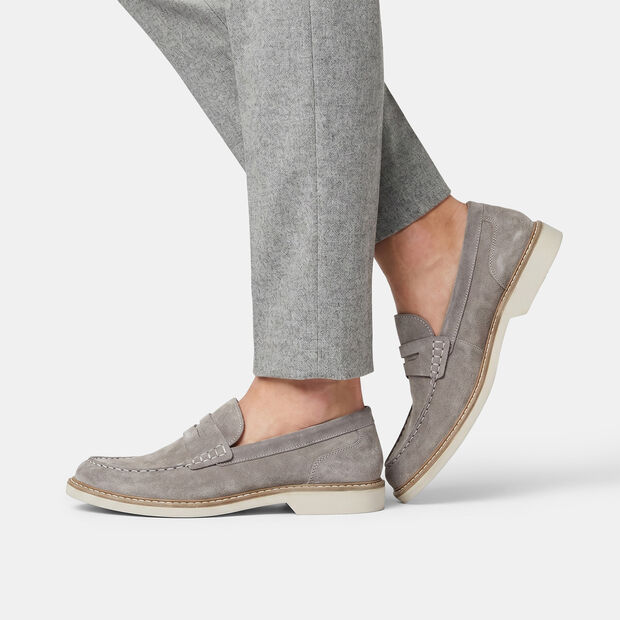 Mocasines Urbanos BATA 24H para Hombre, Gris