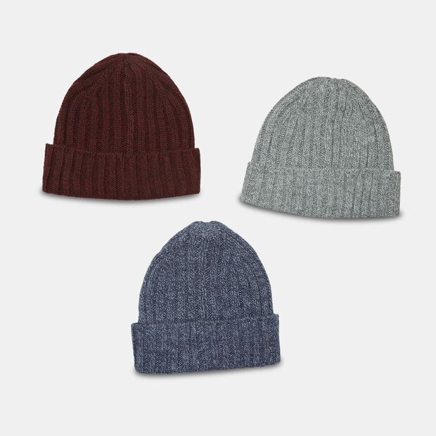 GORRO DE HOMBRE A CUADROS, Multicolor