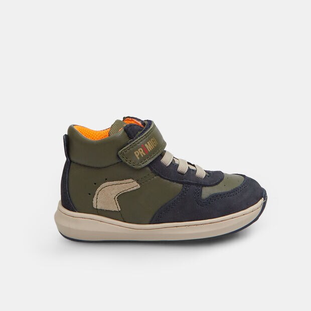 Sneakers altas de ni&ntilde;o primeros pasos Primigi, Azul