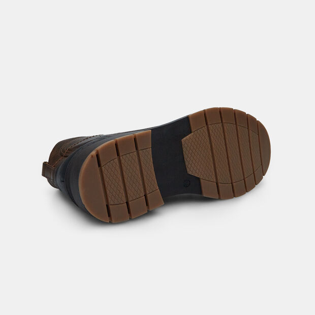 Botín de piel Weinbrenner para hombre, Marrón