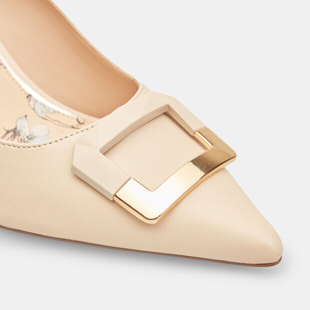 Zapatos de sal&oacute;n de mujer Bata Red Label con tac&oacute;n midi y hebilla , 