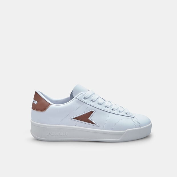 Zapatillas de mujer Power Court'77, Blanco