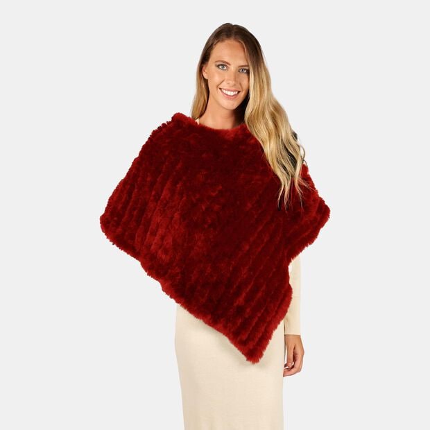 PONCHO DE MUJER, Multicolor