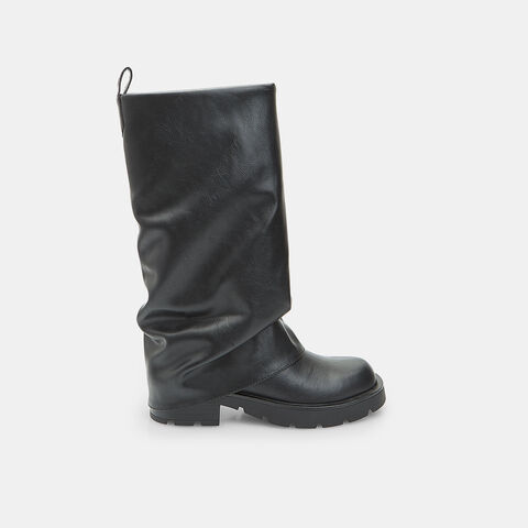 Bota con puño para mujer Bata, Negro
