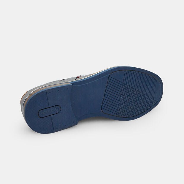 Zapatillas con cordones para hombre, Gris