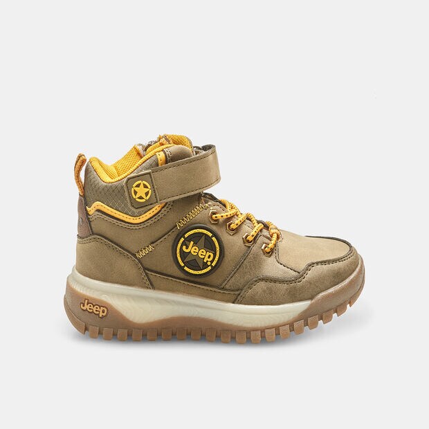 Zapatos altos de ni&ntilde;o Jeep, Verde