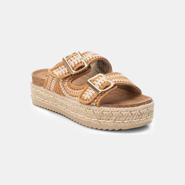 Sandalias de Verano para Mujer Refresh, Beige