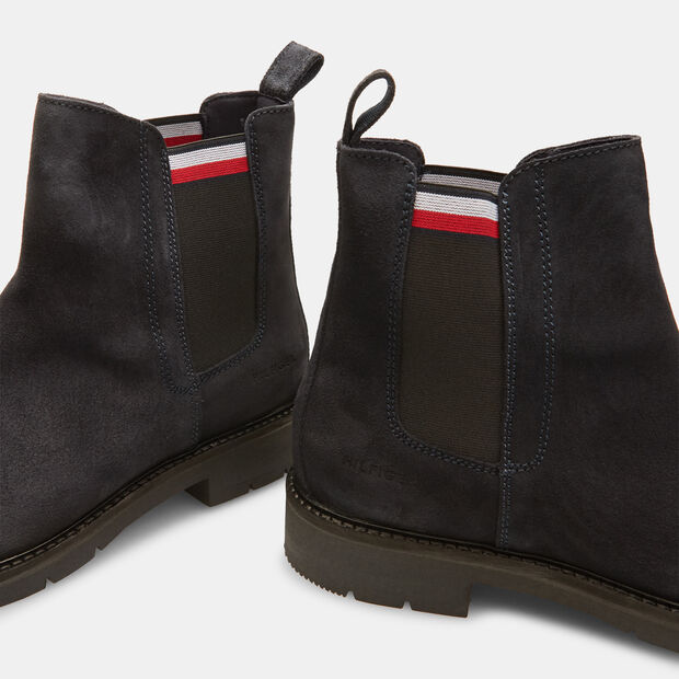 Botines chelsea de hombre Tommy Hilfiger en ante , 