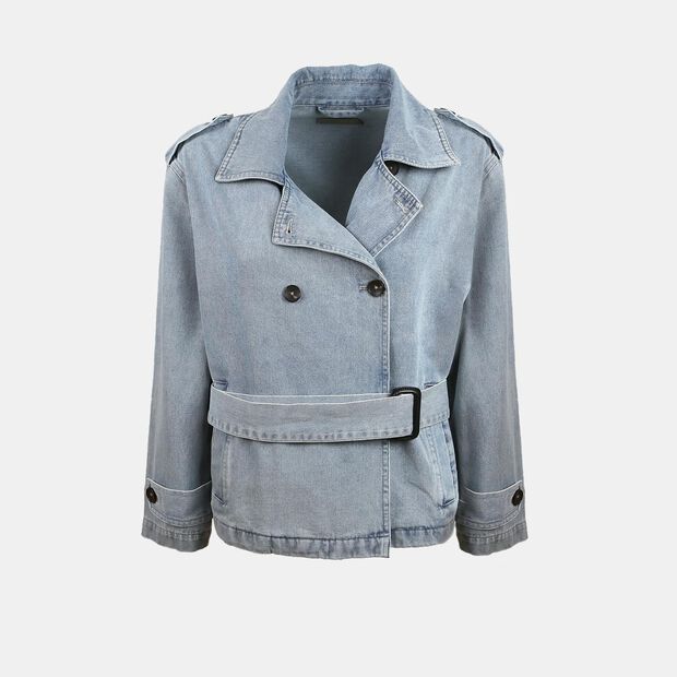 Trench para mujer Bata, Azul