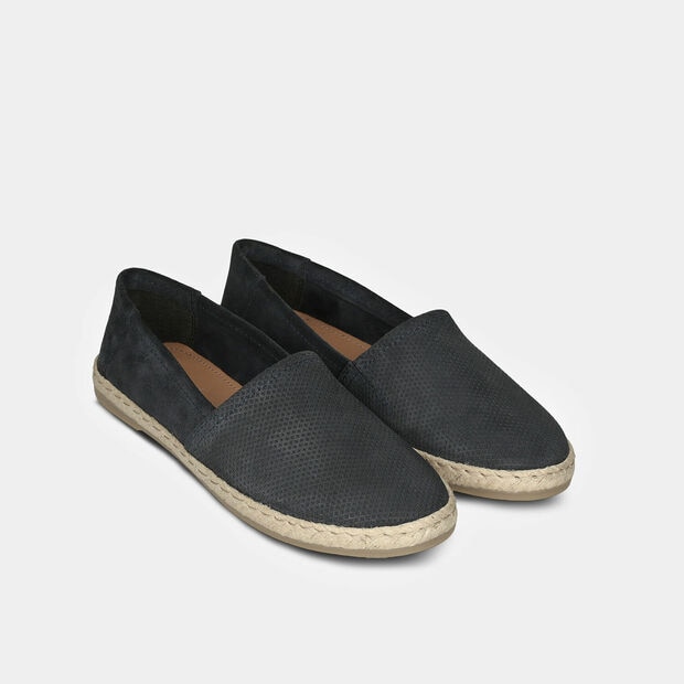 Espadrilla de gamuza para mujer, Azul