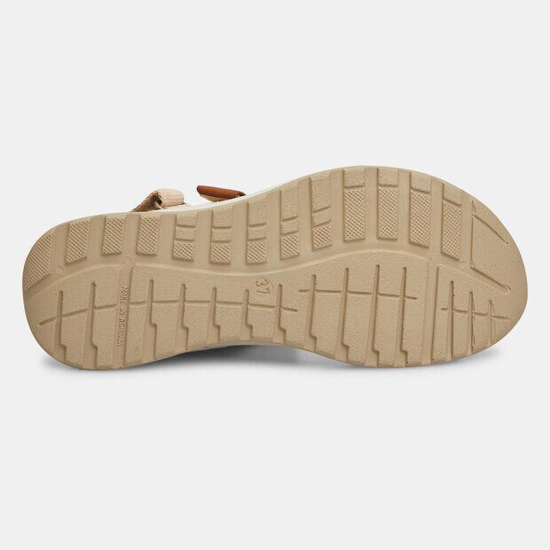 Sandalias deportivas para mujer Weinbrenner de cuero, Beige