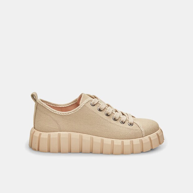 Zapatillas Urbanas Mujer BATA con Cordones, Khaki