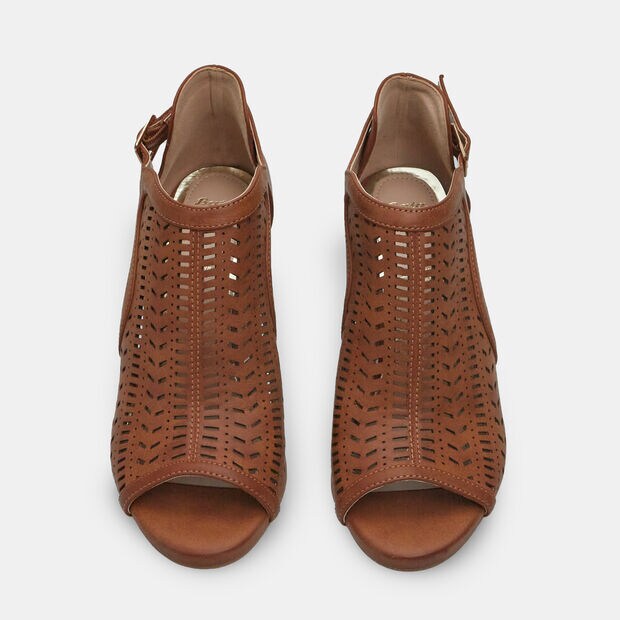 Sandalias para mujer con tac&oacute;n de 8,5 cm y plataforma de 1 cm BATA, 