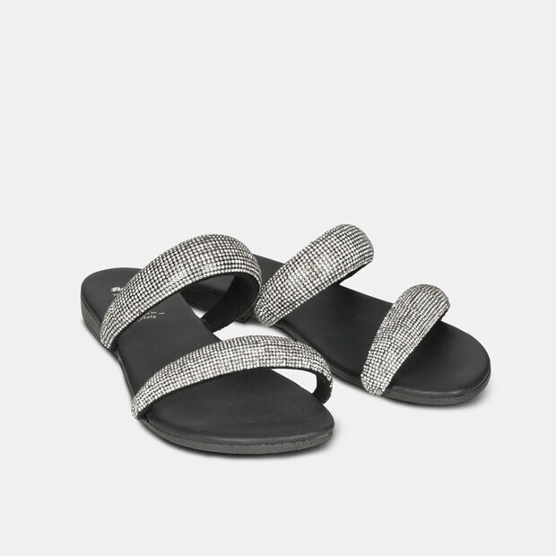 Mulas de mujer, Plateado