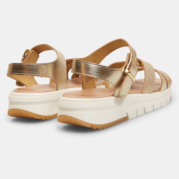 Sandalias de mujer de piel , 