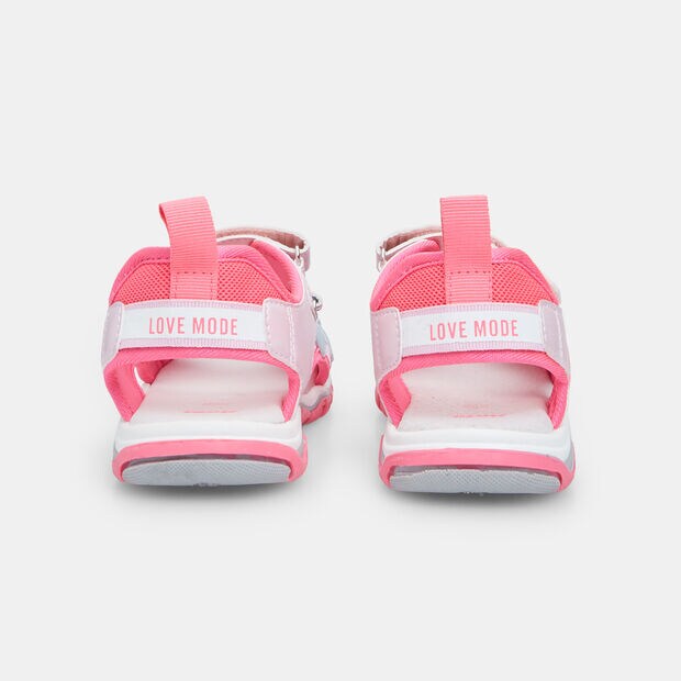Sandalias para ni&ntilde;a, Rosa