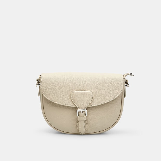 Bolso cruzado de mujer de piel, 