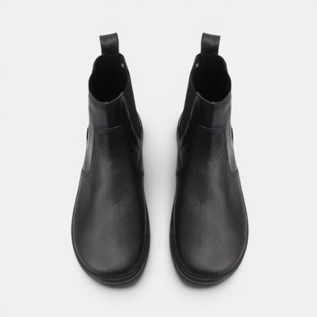 Bot&iacute;n de piel para hombre Bata, Negro