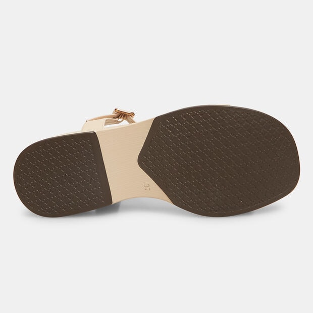Sandalias de mujer Bata Red Label con suela de plataforma , Beige