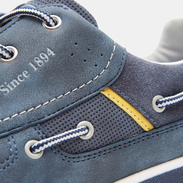 Mocasines n&aacute;uticos de hombre , Azul