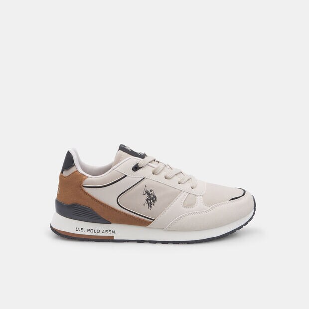Zapatillas de hombre US Polo, Beige