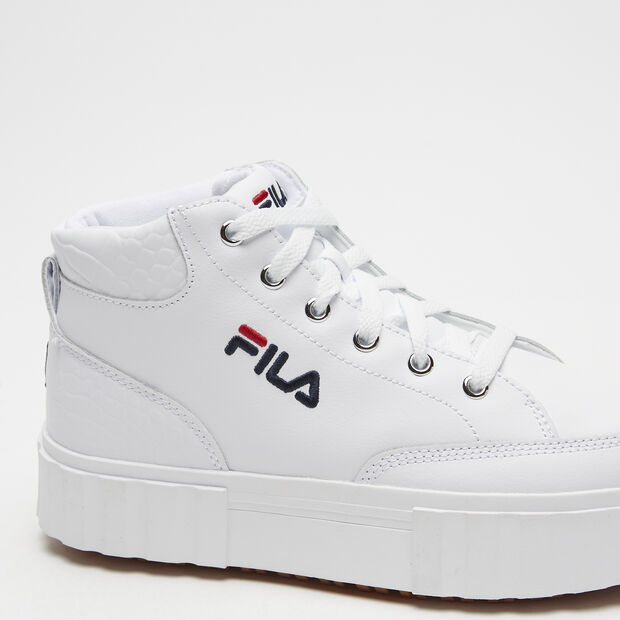 Zapatillas De Mujer Fila Sandblast, Blanco