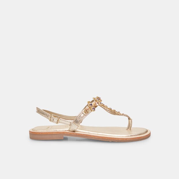 Sandalias de piel para mujer, 