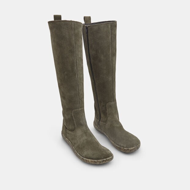 Bota barefoot de mujer en ante barefoot Bata, 