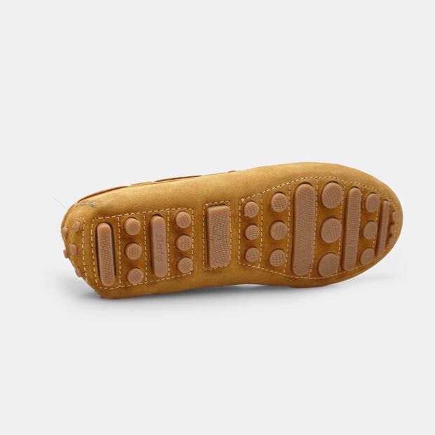 Mocasines de Ante para Hombres BATA, Amarillo