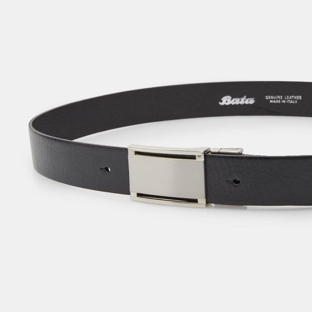 Cintur&oacute;n de Hombre BATA - Estilo y Calidad, Negro