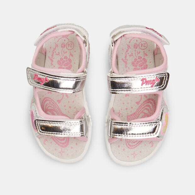 Sandalias para ni&ntilde;a Primigi, Plateado