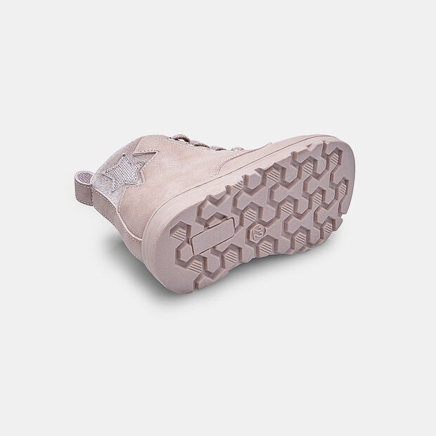 Botín con cordones y cremallera para niña Chicco, Rosa