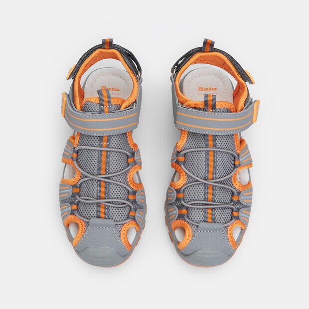 Sandalias para ni&ntilde;o, Gris