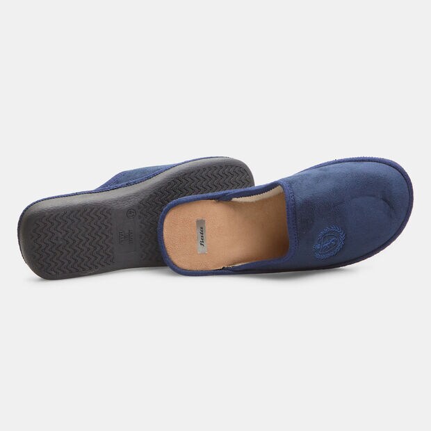 Pantuflas de hombre, Azul