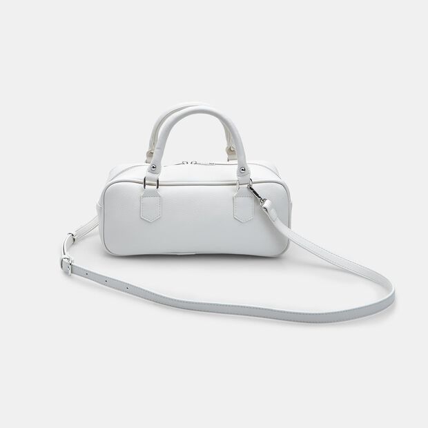 Bolso bowling para mujer Bata, Blanco