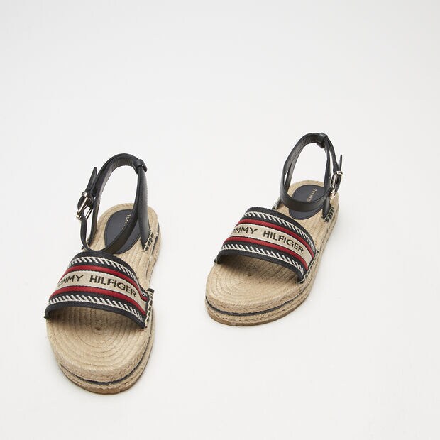 Sandalias De Mujer Tommy Hilfiger, Azul