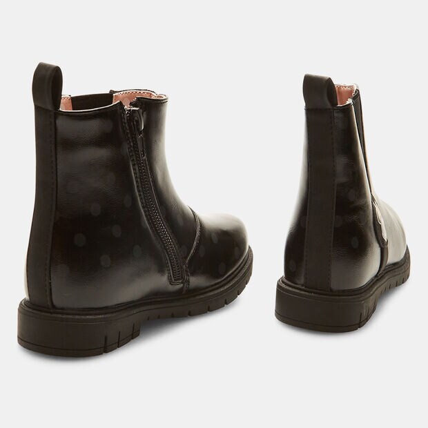Botines de ni&ntilde;a minnie, Negro