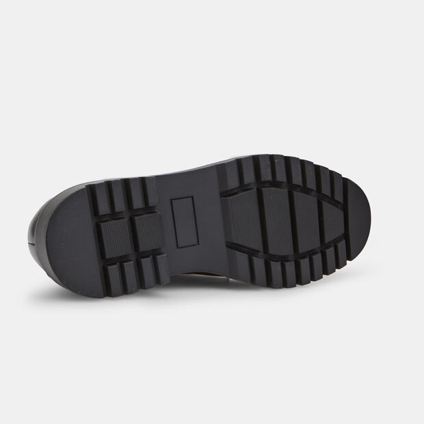Botas de hombre Bata con suela track, Negro