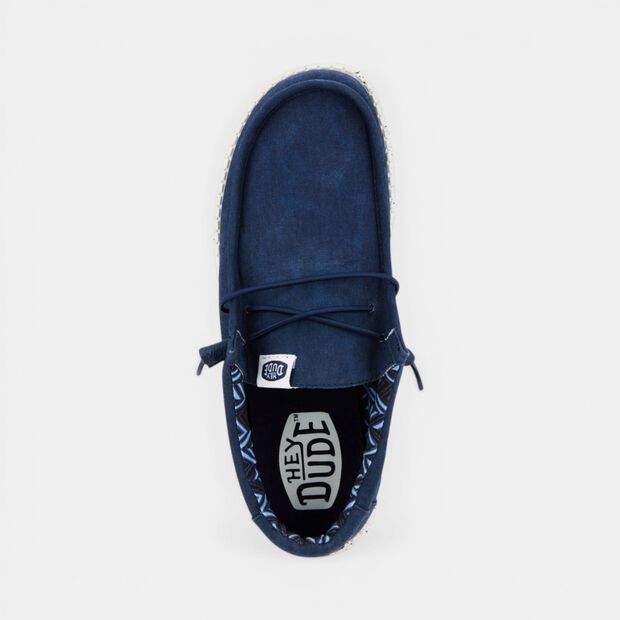 Zapato de hombre Hey Dude, Azul